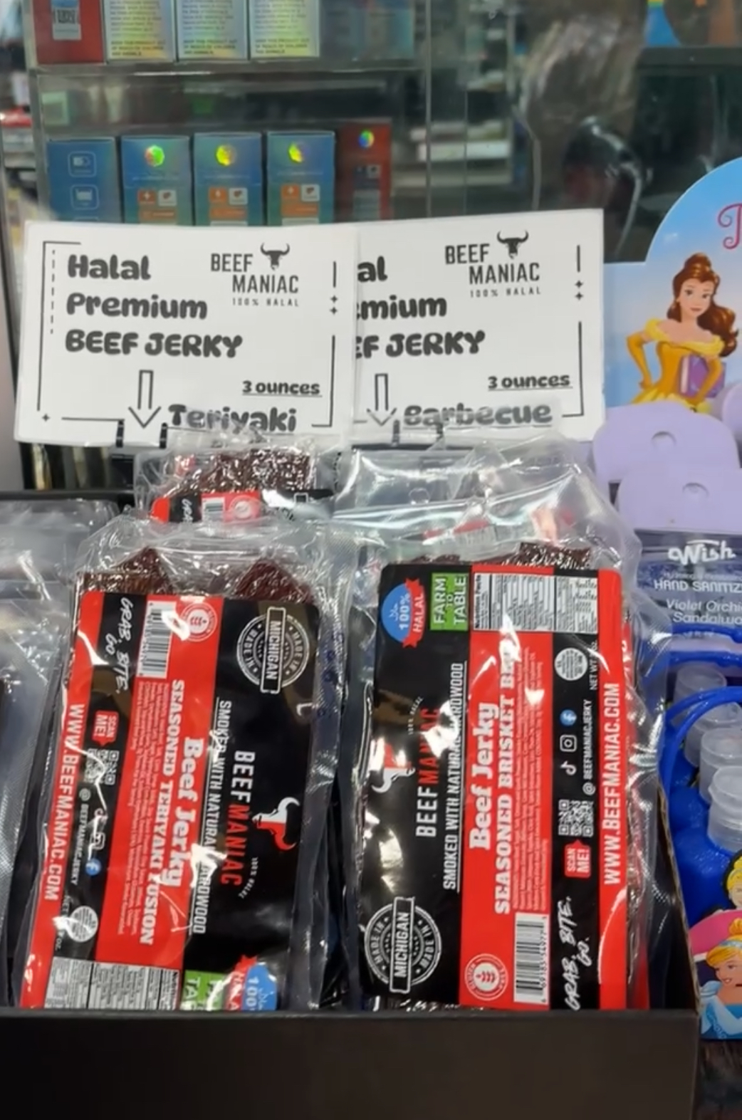 Beef Maniac Store Shelf